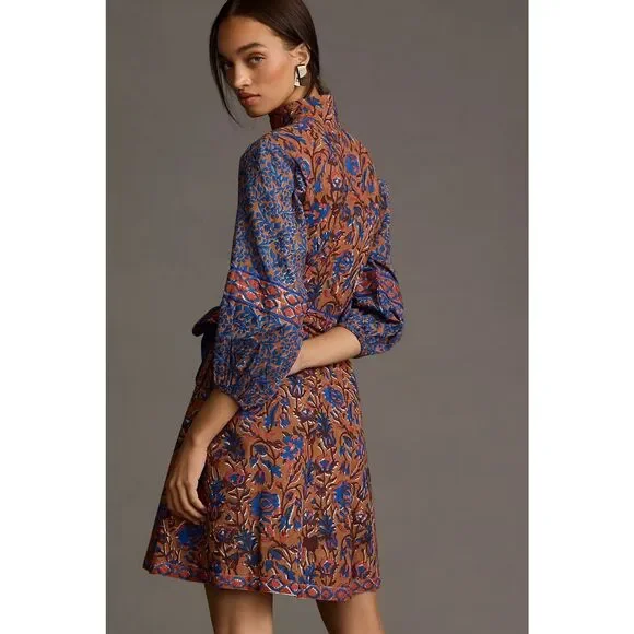 Anthropologie Sue Sartor Flounce Shorty Dress $359 - Picture 2 of 8